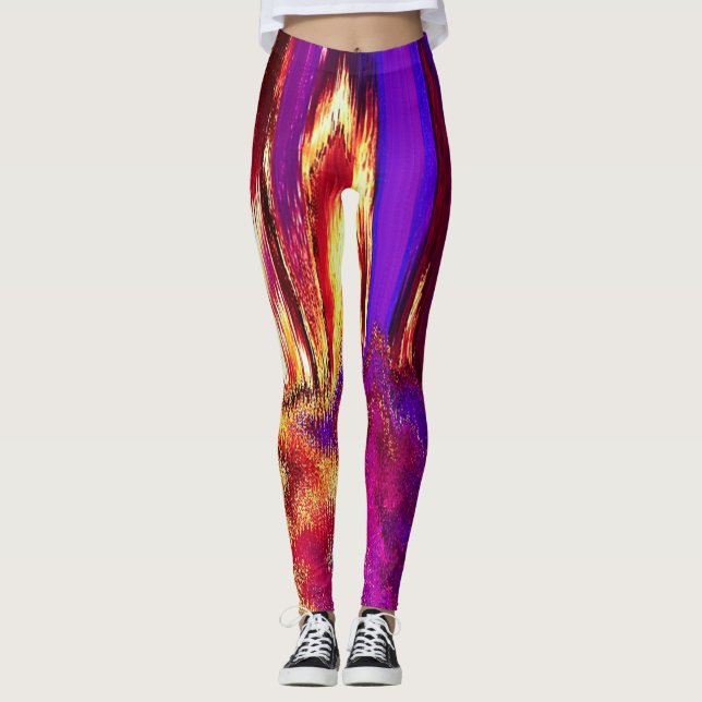 Legging Falha Derretida (Frente)