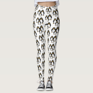 Legging Família Penguin