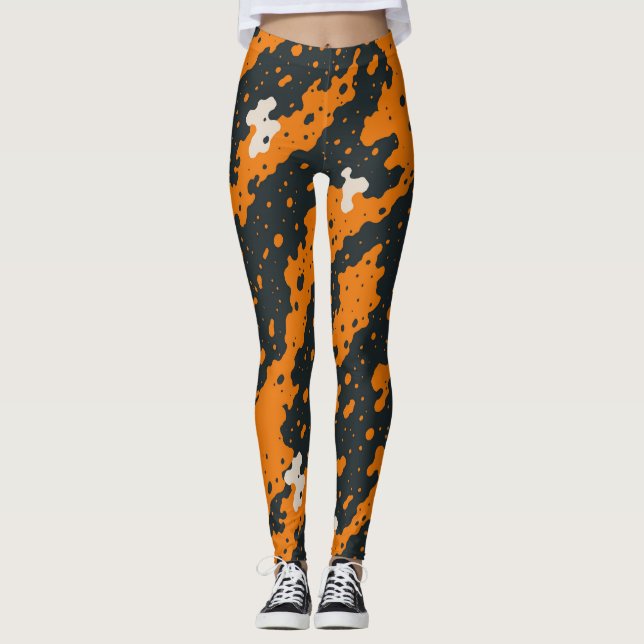 Legging fanta preto  (Frente)
