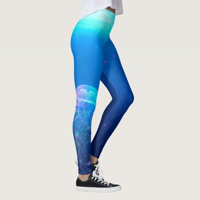 Legging Fantasia Glittering Jellyfish (Direita)
