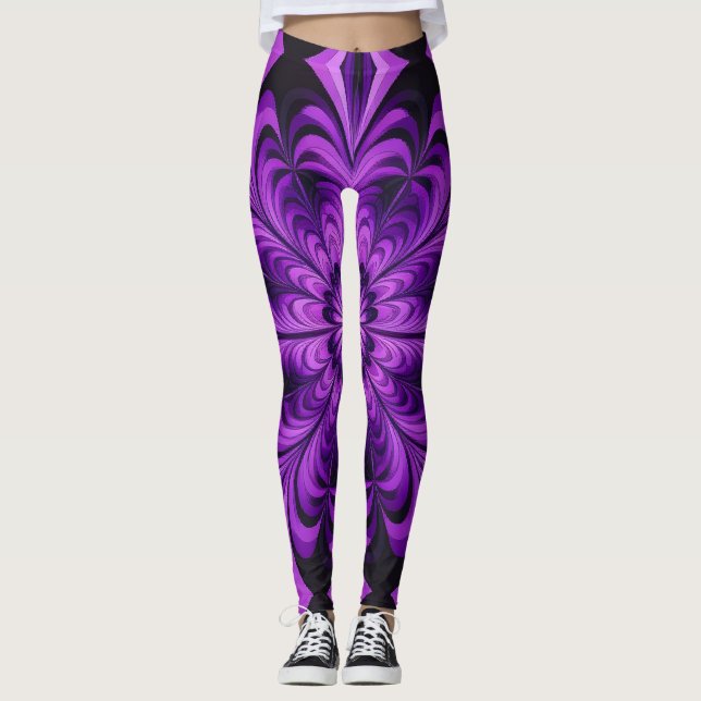 Legging Fantástico Roxo  (Frente)