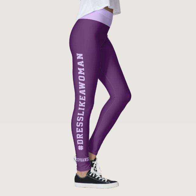 Legging Fashion Personalizado do VestidoTipoAWoman/Yoga, N (Direita)