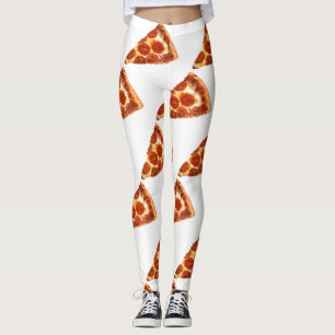 Legging Fatia de pizza de pepperoni clássica derretida do 