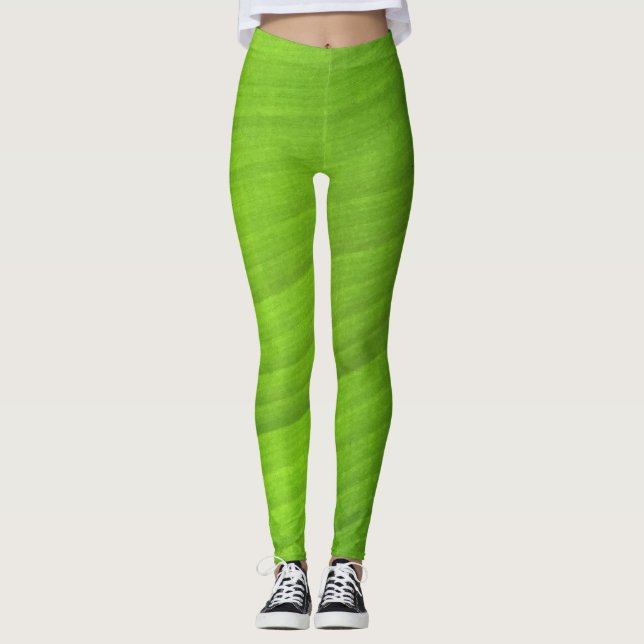 Legging Fecho de Banana Leaf (Frente)