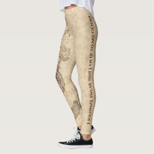 Legging Feitiço Harry Potter   Mapa do Maroto