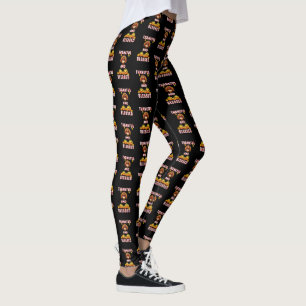 Legging Feliz Abençoado 23 Maple de novembro dos EUA Ação