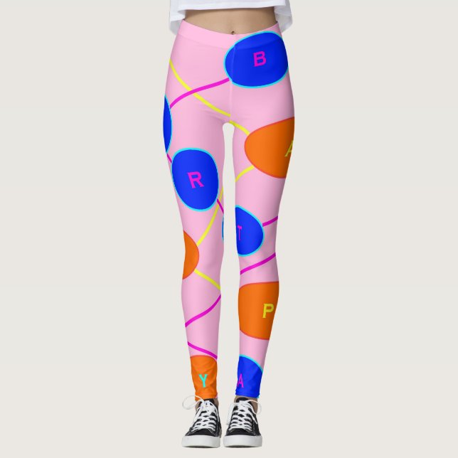 Legging Feliz aniversário (Frente)