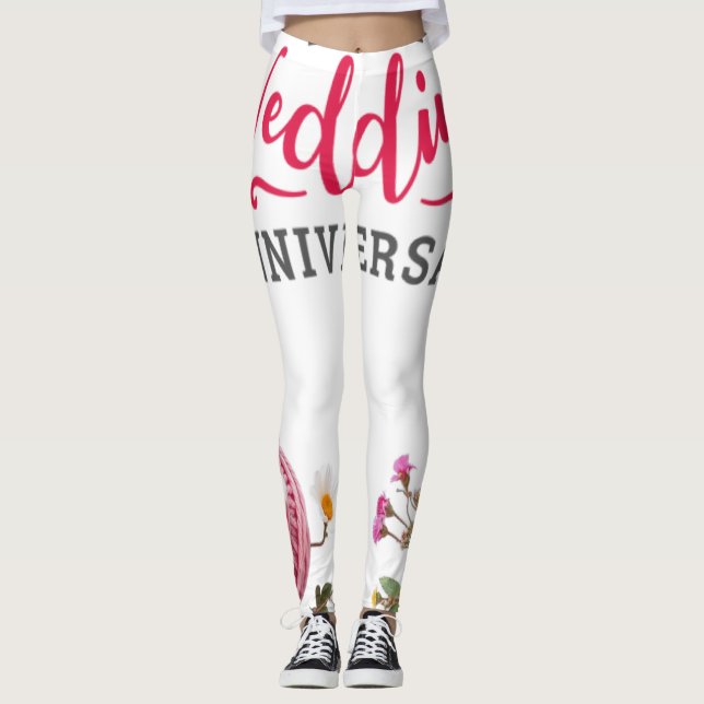 Legging Feliz aniversário de casamento  (Frente)