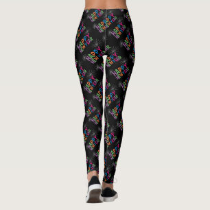 Legging feliz ano novo! Pernas