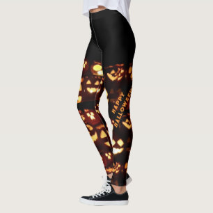 Legging Feliz Dia das Bruxas Encarado