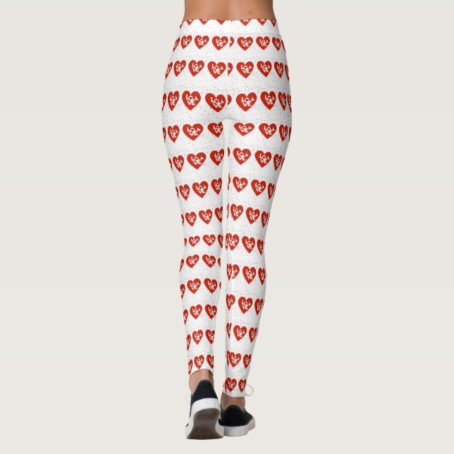 Legging Feliz dia de os namorados (Verso)
