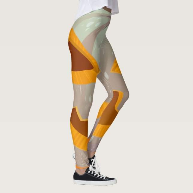 Legging Feliz Halloween Pumpkin (Direita)