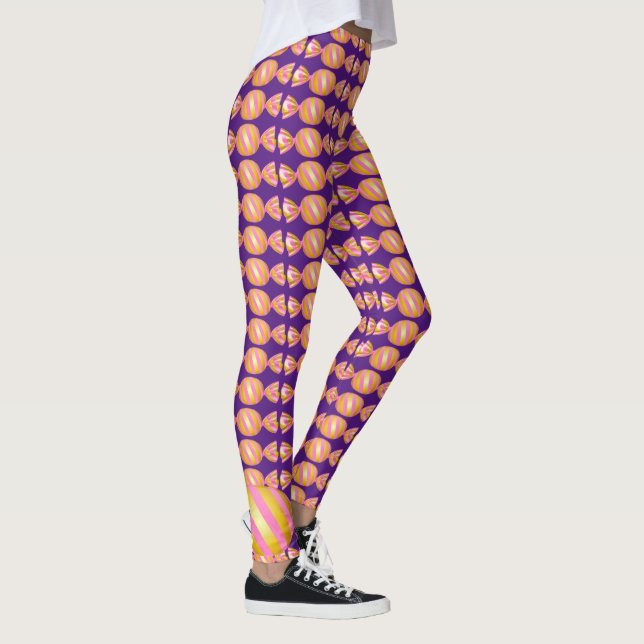 Legging Feliz Halloween Spooky Candy (Direita)