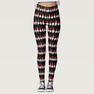 Legging Feliz Natal dos Gnomos Engraçados