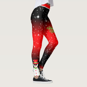Legging Feliz Natal Feliz Feriados