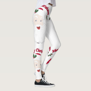 Legging Feliz Natal Papais noeis Vintage
