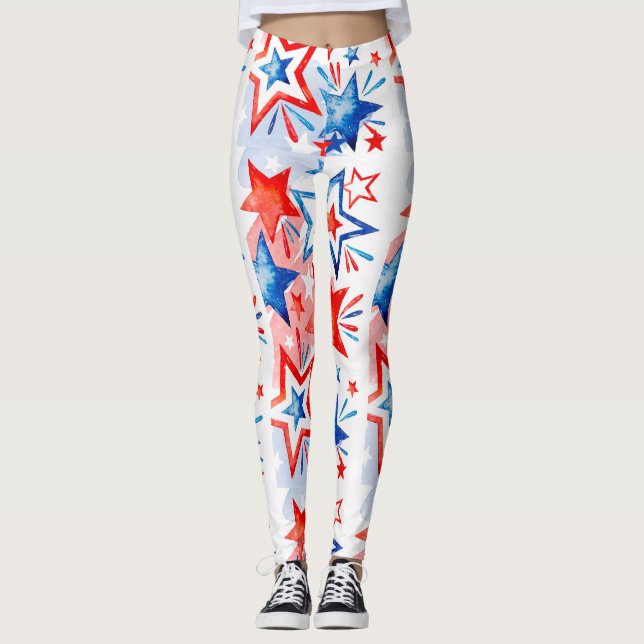 Legging Feliz Quarto De Julho (Frente)