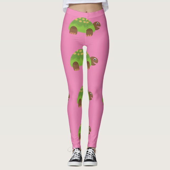 Legging Feliz Sorriso Turtle Thunder_Cove (Frente)