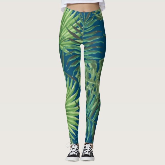 Legging Ferns & Palms (Frente)