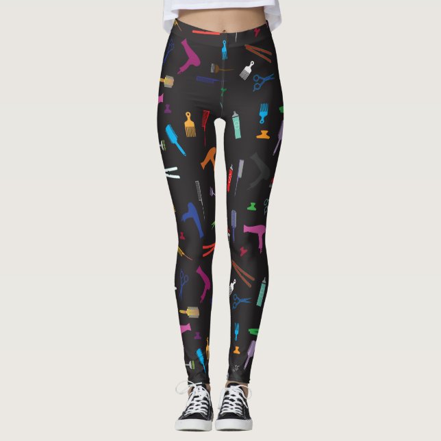 Legging Ferramentas 2 dos penteados (Frente)