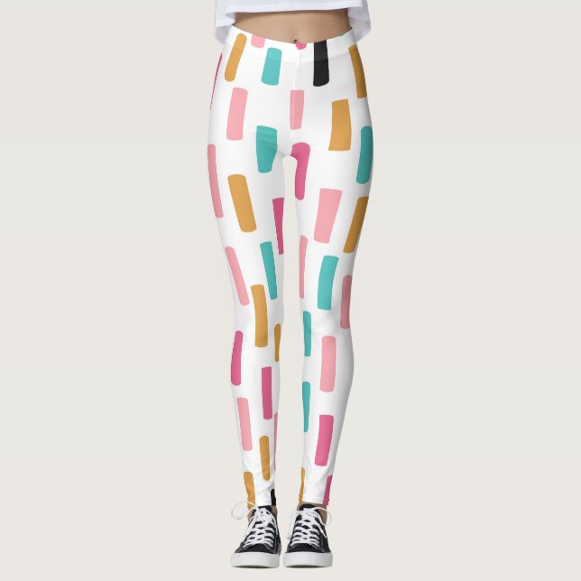 Legging Festa de Blocos Joyful (Frente)