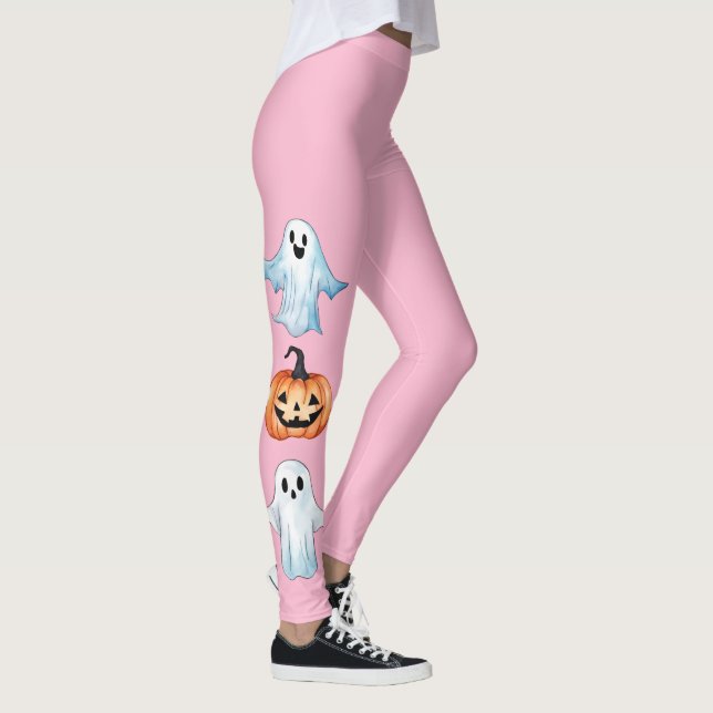 Legging Festa Fantasma A Rosa (Direita)