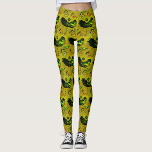 Legging Festival Halloween de Pumpkin Jack O'Lanterna Samh