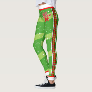 Legging Festivo ARMAZENADO PARA VOCÊ EM FÉRIAS