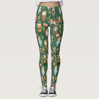 Festivo Whimsic Cute Nutcracker Balé Verde