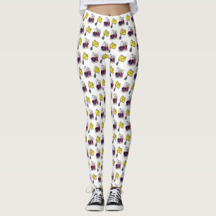 Legging Figura de desenho animado do Mixer