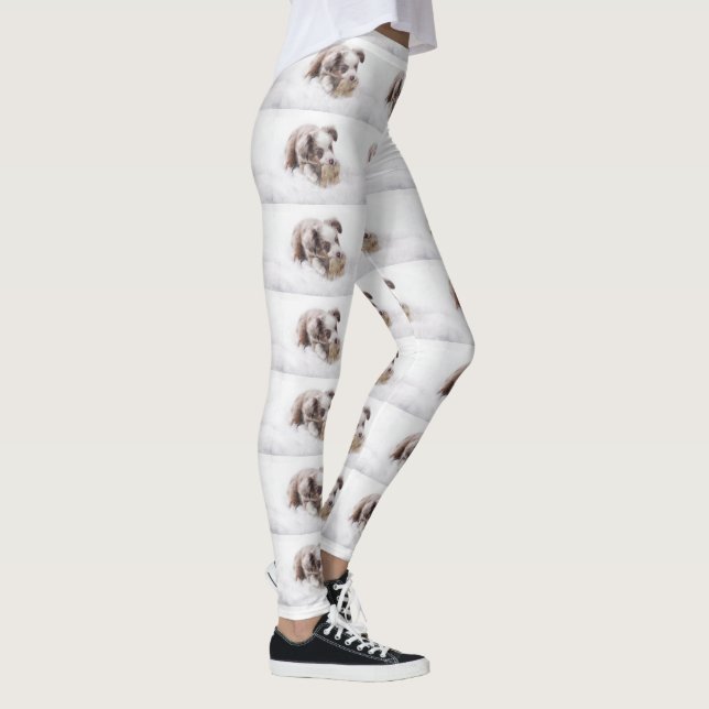 Legging filhote aussie merle vermelho (Direita)
