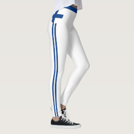 Legging Finlândia e Finlândia Bandeira viagem/fã desportiv