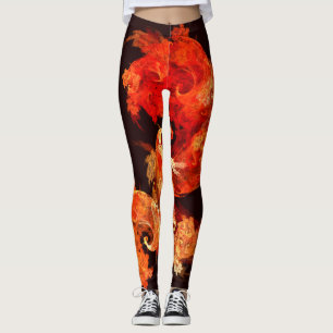Legging Firebird Abstrato Art