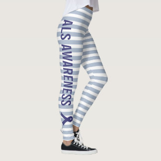 Legging Fita Azul de Consciência ALS