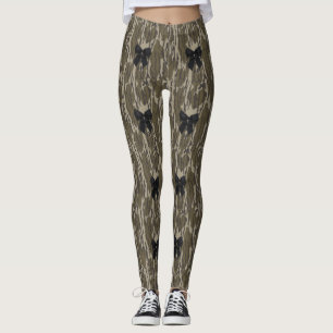 Legging Fita de Arco em Camo Bottomland para Mulheres e Me