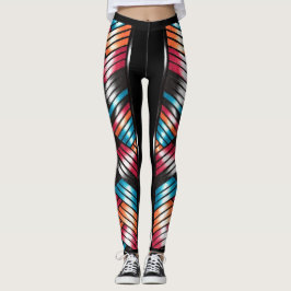 Legging Fixado Em Leggens De Cor