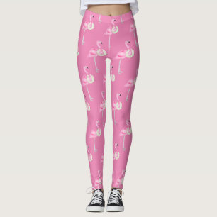Legging Flamingo, cor-de-rosa, cor-de-rosa tropical, coroa
