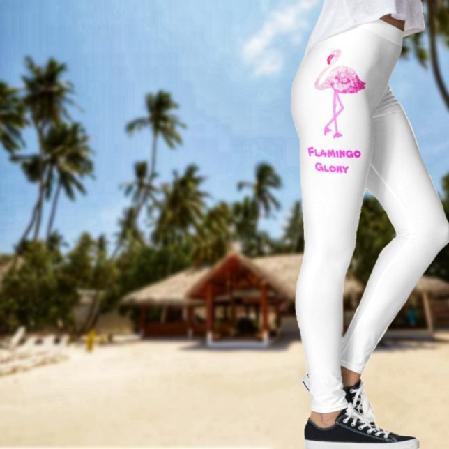Legging Flamingo Glory (Set your own style, wearing these Flamingo Glory Leggings!)