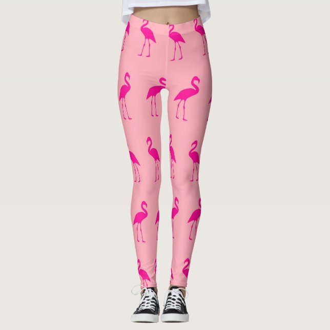 Legging Flamingo Pattern (Frente)