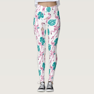 Legging Flamingos cor-de-rosa