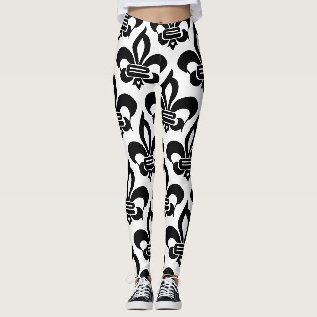 Legging Fleur de D Caneleiras (Frente)
