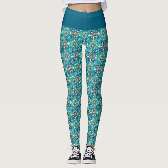 Legging Flocos de Neve de Inverno (Frente)