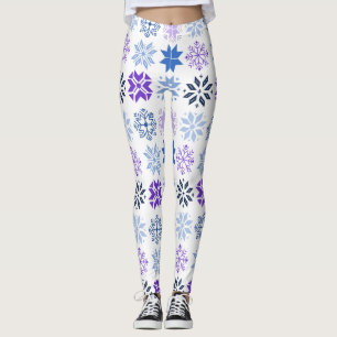 Legging Flocos de neve escandinavos