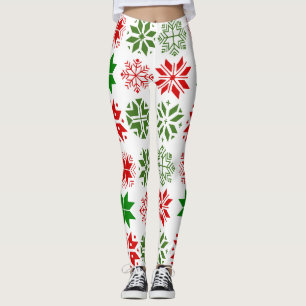 Legging Flocos de neve escandinavos