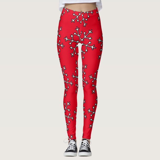 Legging Flocos de neve Thunder_Cove (Frente)