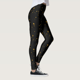 Legging Flocos de Ouro Preto