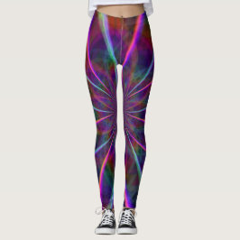Legging Flor Arco-Íris Louco Dois