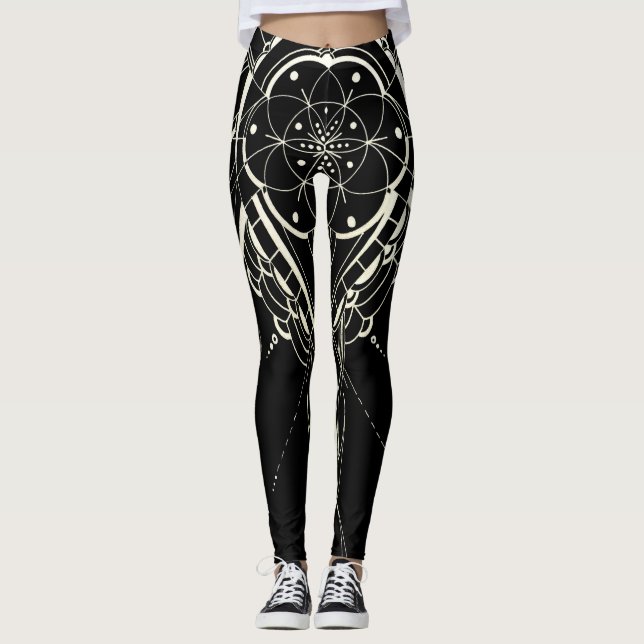 Legging Flor da vida (Frente)