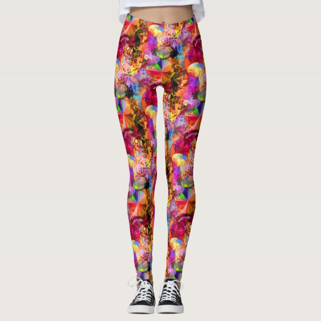 Legging Flor da vida 10 (Frente)