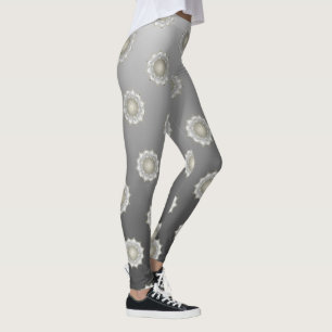 Legging Flor da Vida - Mandala de Flores 1